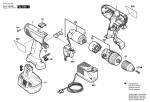 Bosch 0 601 951 420 Gsr 14,4 Ve-2 Batt-Oper Screwdriver 14.4 V / Eu Spare Parts